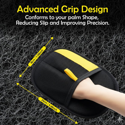 Pet Hair Removal Gloves, 2025 Electrostatic Gloves Hair Removal Reuseable Electrostatic Pet Cat Dog Hair Removal Glooming Gloves, Pet Hair Remover for Cat & Dog